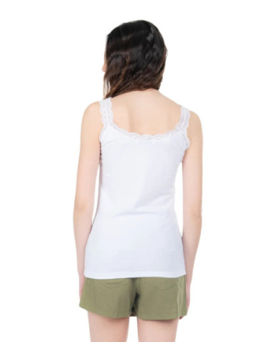 Influencer top con dettagli in pizzo 03G0358 [28faf61e]