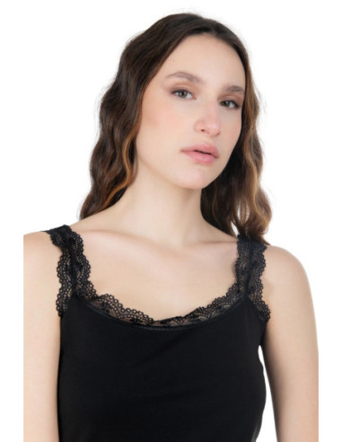 Influencer top con dettagli in pizzo 03G0358 [b4e58f96]