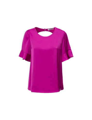 Influencer blusa in raso di viscosa e cotone 03T0023 [38e13054]