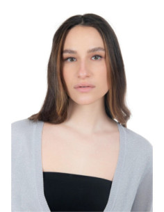 Influencer cardigan corto in misto viscosa 03J7282 [a3c9a0f1] 2