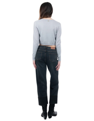 Influencer cardigan corto in misto viscosa 03J7282 [cdf222f8]