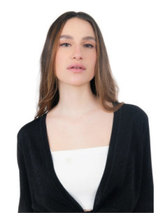 Influencer cardigan corto in misto viscosa 03J7282 [1a4bfa9f] 2
