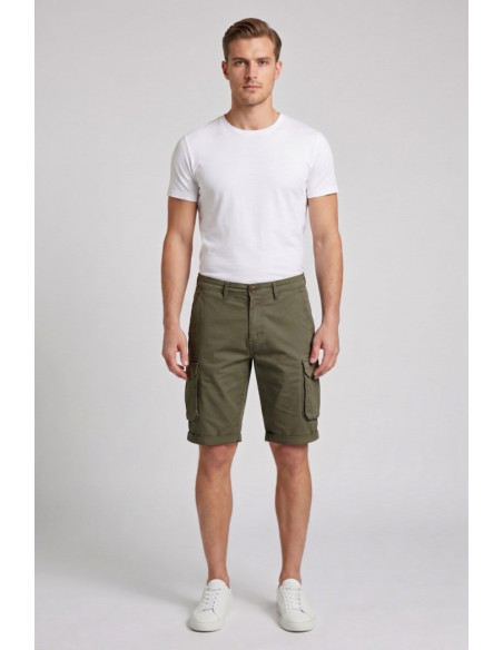 Markup bermuda cargo in cotone twill MK15206 [8d7e6f6d]