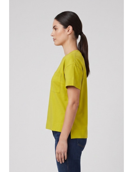Blash t-shirt in cotone con taschino BS1710015 [16f7ac69]