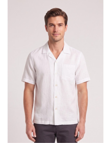 Urban Ring camicia mezza manica in misto lino UR813006 [51f12c2b]
