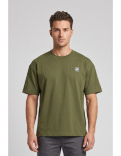 Urban Ring t-shirt in jersey di cotone UR811029 [585d5603]