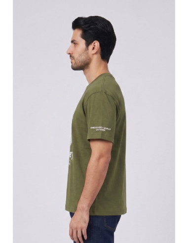 Urban Ring t-shirt in jersey di cotone UR811031 [096c6d23]