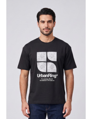 Urban Ring t-shirt in jersey di cotone UR811031 [9a2efe47]