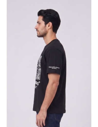 Urban Ring t-shirt in jersey di cotone UR811031 [4308bd4a]