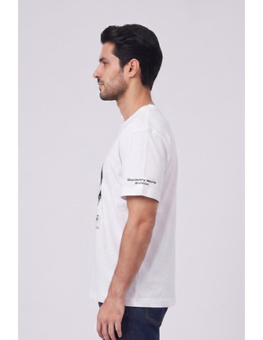 Urban Ring t-shirt in jersey di cotone UR811031 [2a6bce83]