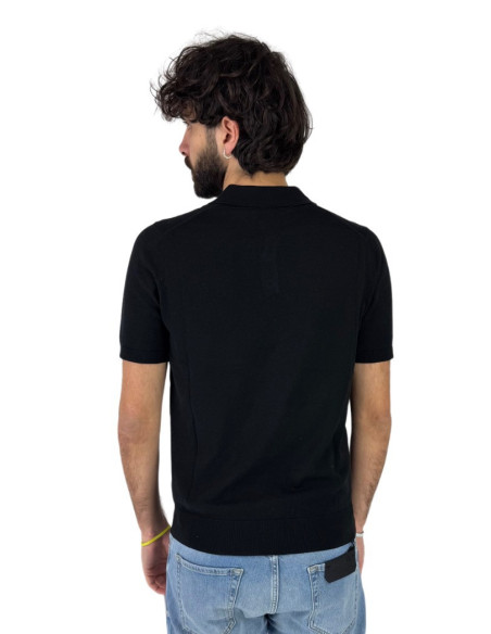 Urban Ring polo in filo con logo ricamato sul petto UR810007 [940fc90b]