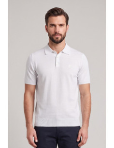 Urban Ring polo in filo con logo ricamato sul petto UR810007 [935738cb]
