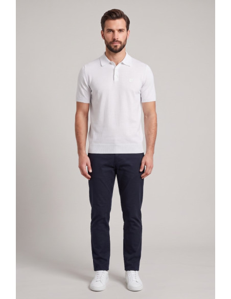 Urban Ring polo in filo con logo ricamato sul petto UR810007 [fd6cbac2]