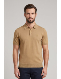 Urban Ring polo in filo con logo ricamato sul petto UR810007 [fde54fab]