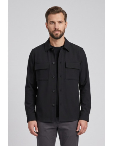 Moro camicia in poliviscosa stretch MEG611 [f40a8b17]