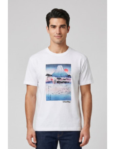 Urban Ring t-shirt in jersey di cotone UR811027 [0357ddb8]