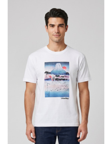 Urban Ring t-shirt in jersey di cotone UR811027 [0357ddb8]