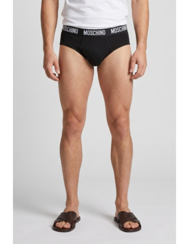 Moschino slip bi-pack supima cotton stretch V1A1388-4301 [8c59016e]