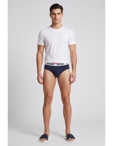 Moschino slip tri-pack in cotone stretch V1A1393-4300 [da69f9c0]
