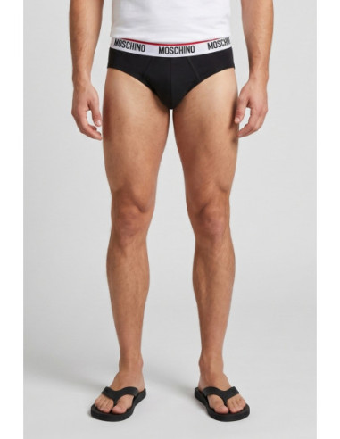 Moschino slip tri-pack in cotone stretch V1A1393-4300 [044e7943]