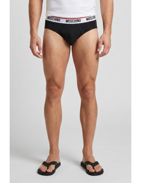 Moschino slip tri-pack in cotone stretch V1A1393-4300 [044e7943]
