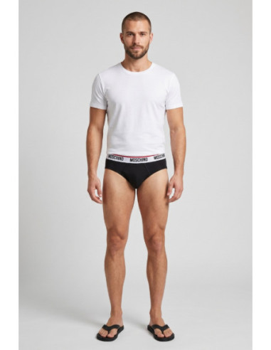 Moschino slip tri-pack in cotone stretch V1A1393-4300 [6a75fb4a]