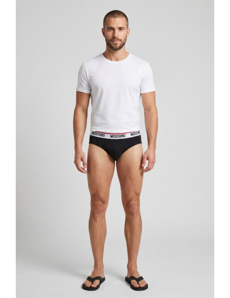 Moschino slip tri-pack in cotone stretch V1A1393-4300 [6a75fb4a]