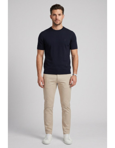 Urban Ring maglia girocollo mezza manica in cotone UR810005 [a4747a7e]
