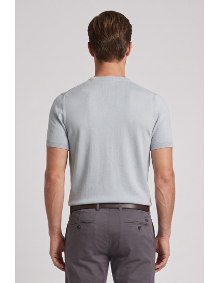 Urban Ring maglia girocollo mezza manica in cotone UR810005 [1b3bcba9]