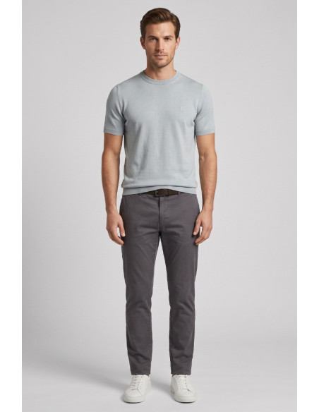 Urban Ring maglia girocollo mezza manica in cotone UR810005 [ac260aad]