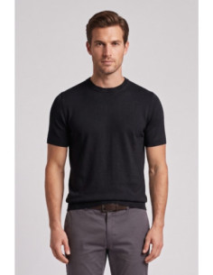 Urban Ring maglia girocollo mezza manica in cotone UR810005 [7a53fafd]