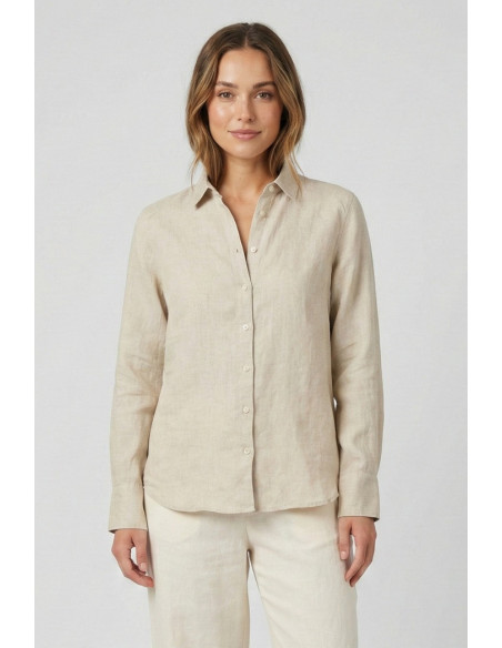 Blash camicia in lino BS1730006 [18fa708f]