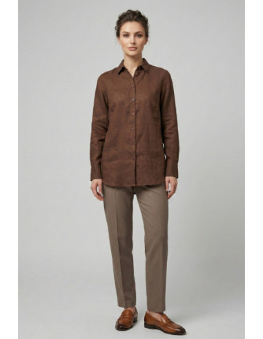 Blash camicia in lino BS1730006 [0b15f864]