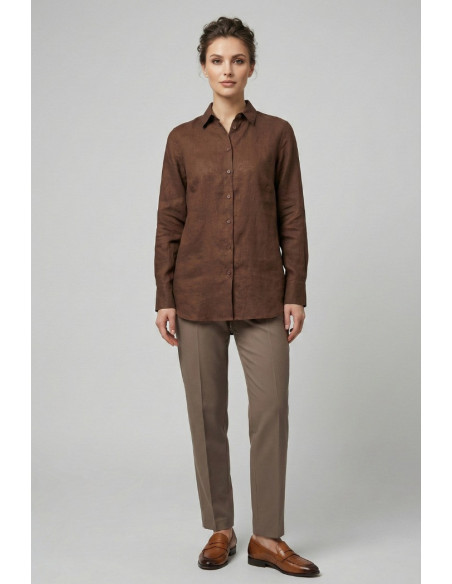 Blash camicia in lino BS1730006 [0b15f864]
