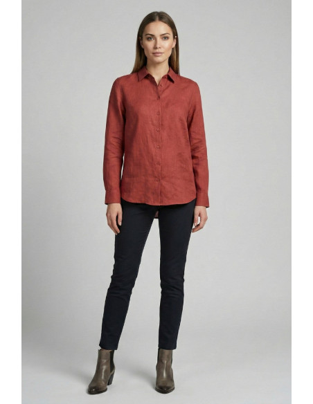 Blash camicia in lino BS1730006 [e3d1927c]