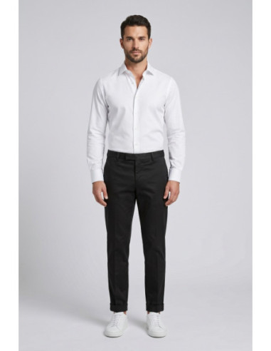 Markup pantalone chino carrot cropped in cotone stretch MK295121 [e454a925]