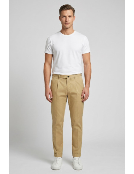 Markup pantalone chino in misto cotone stretch MK695129 [43c92e38]