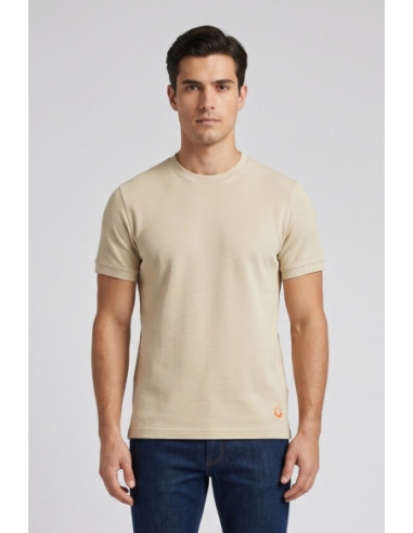 Markup t-shirt girocollo in piquet di cotone MK11004 [32fa09d1]