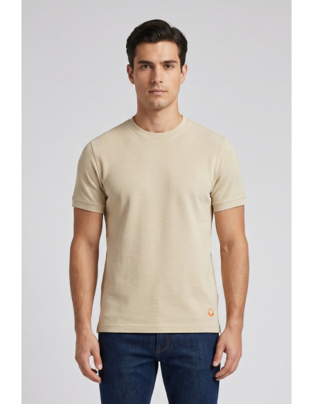 Markup t-shirt girocollo in piquet di cotone MK11004 [32fa09d1]