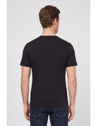 Markup t-shirt in cotone fiammato con orli vivi MK491070 [b3170e85]