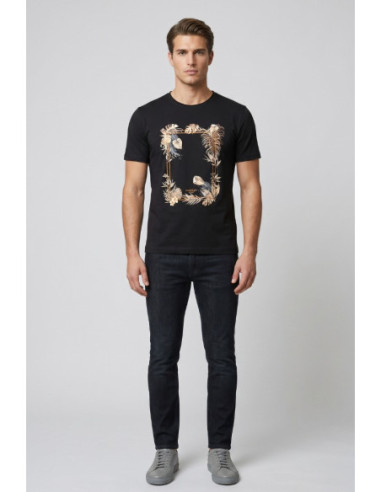 Markup t-shirt in cotone con stampa tropicale MK291069 [5d7566f2]
