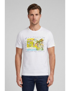 Markup t-shirt in jersey di cotone MK291073 [b005c4ef]