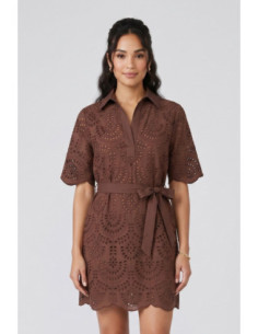 Markup abito in cotone pizzo sangallo MW1610206 [53c95ed2] 2