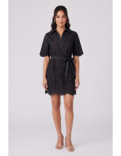 Markup abito in cotone pizzo sangallo MW1610206 [21c94bb5]