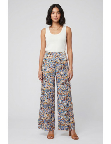 Influencer pantalone a fantasia 05X609 [8a6bc823]