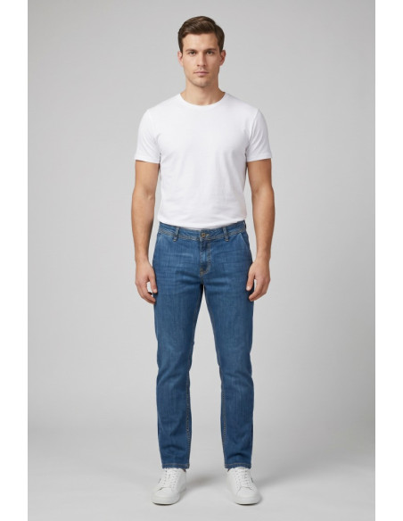 Coveri jeans chino regular fit in denim stretch COV1507 [294be15c]