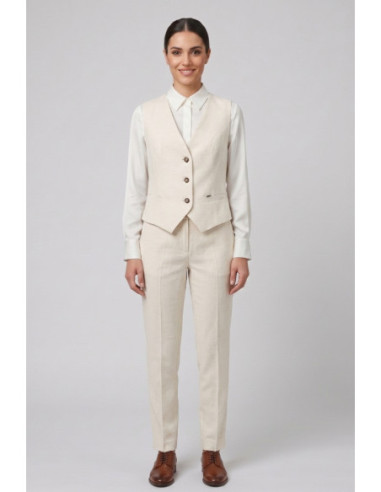 Maidoma gilet in misto lino e viscosa PE26F508/MD1320 [3e87e586]