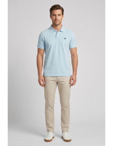 Henry Cotton's polo in piquet con logo ricamato P626127 [0f753bd1]