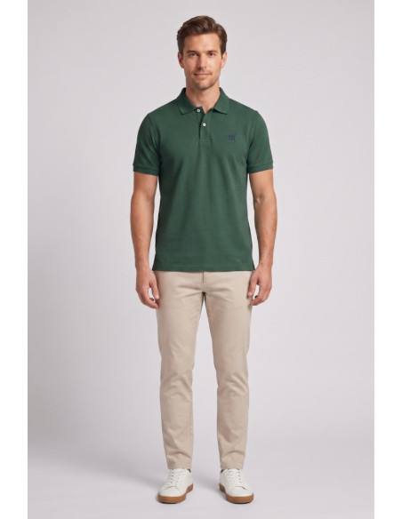 Henry Cotton's polo in piquet con logo ricamato P626127 [1e8eb786]