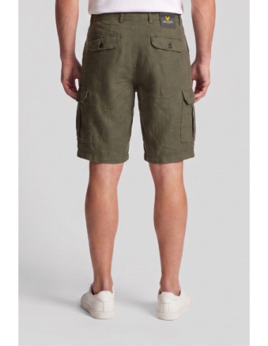 Lyle & Scott bermuda cargo in lino SH1801ITA [78e46964]